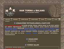Tablet Screenshot of haktornabalans.com